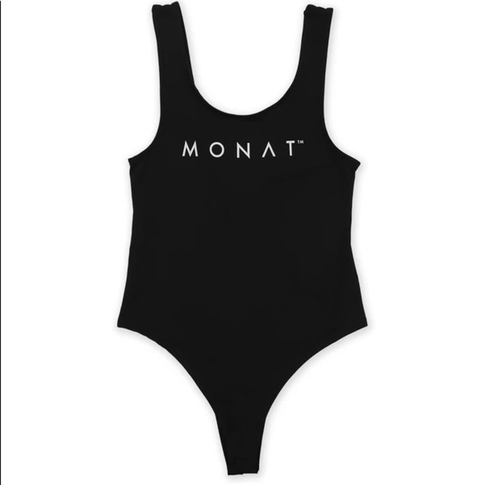 MONAT Black Bodysuit Size Small